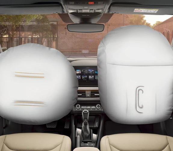 Skoda Kamiq - sécurité de la voiture : Airbags avants pour me conducteur et le passager