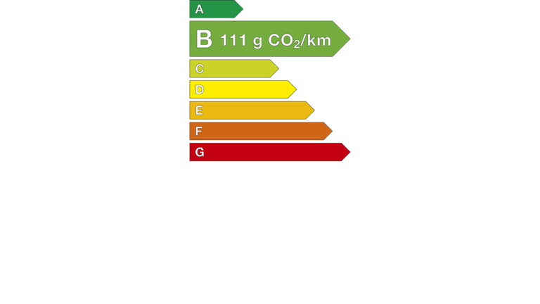 Étiquette énergétique - loi sur la transition énergétique - 111 g/CO2/km