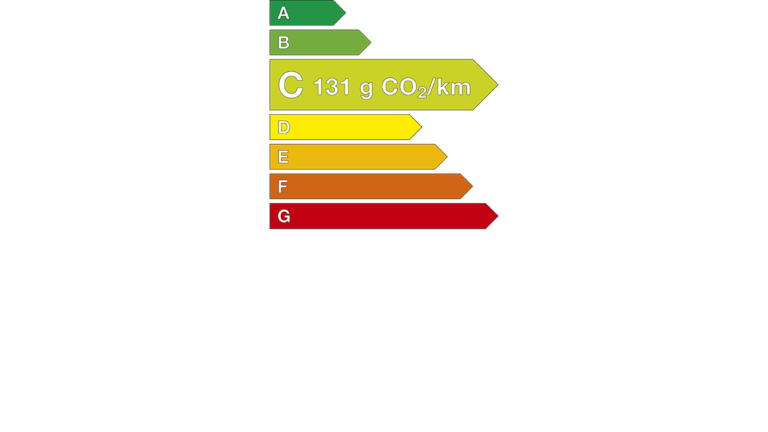 Étiquette énergétique - loi sur la transition énergétique - 131 g/CO2/km
