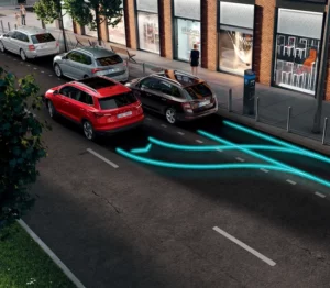 Skoda Karoq - Assistant d'aide au stationnement : Park Assist