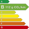 Étiquette énergétique - loi sur la transition énergétique - 112 g/CO2/km