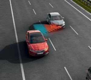 Skoda Superb - assistant aide à la conduite : side assist