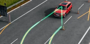 Skoda Karoq - Assistant d'aide à la conduite : Lane Assist