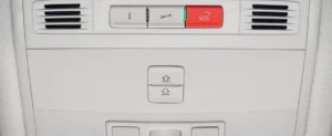 Skoda Karoq - intérieur : bouton d'urgence