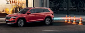 Skoda Karoq - Assistant d'aide au stationnement : park Assist