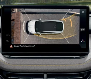 Skoda Enyaq coupé iV - Assistant d'aide à la conduite - caméra 360° de la voiture