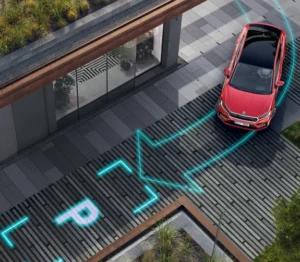 Skoda Enyaq coupé iV - Assistant d'aide au stationnement - Park Assist intelligent