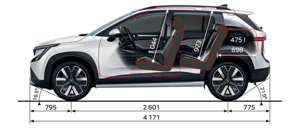 Škoda epiq dimensions